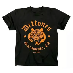 Classic Deftones rock band unisex T-shirt, Deftones tiger print shirt, 2025 concert music theme, best gift for men and women