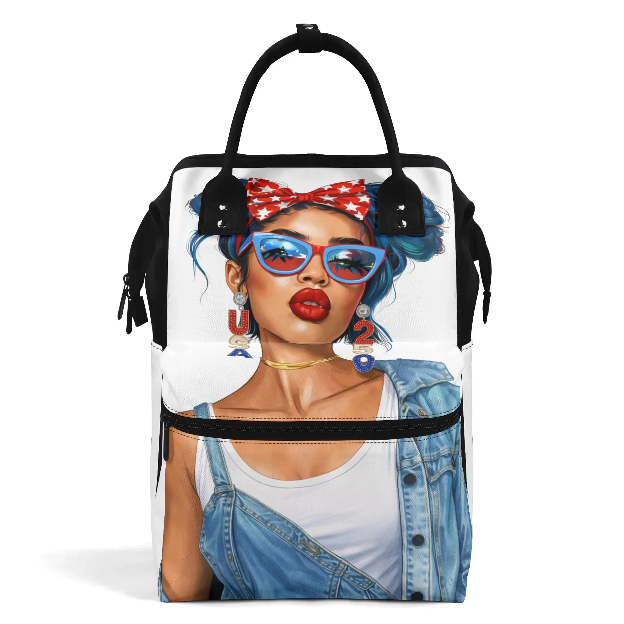 USA 250 Backpack | Patriotic 4th of July Travel Bag