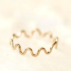 Hello Adorn Squiggle Ring - Fashionable Any Occassion Ring - Women's Fashion Accessory