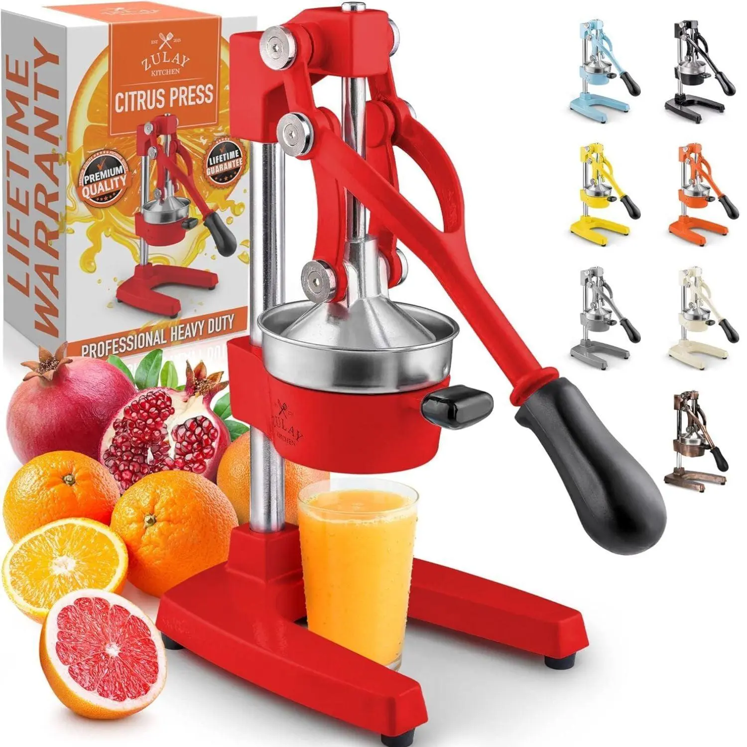 Large Pomegranate Red