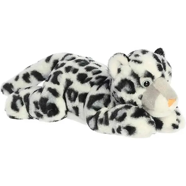 Aurora World Plush - Flopsie - SAMIR SNOW LEOPARD (12 inch)