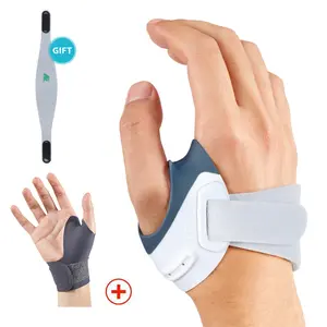 CMC Arthritis Thumb Brace - Free straps and Thumb Compression Sleeve， Splint for CMC Joint Pain Relief and Support, Osteoarthritis, Tendonitis, Arthritis, CMC Joint Thumb Arthritis Brace for Women Men，Adjustable & Comfortabl