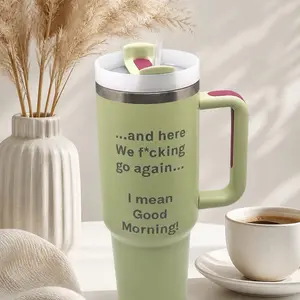 40 oz Insulated Tumbler - Perfect for Daily Use, Ideal for Drinkware and Bottle Needs Water Bottles Cup Bottled Mug Portable Washable Reusable