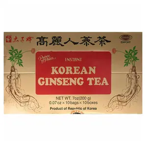 Prince Of Peace Korean Ginseng Tea - Natural Herbal Instant Flavored Beverage, 7oz