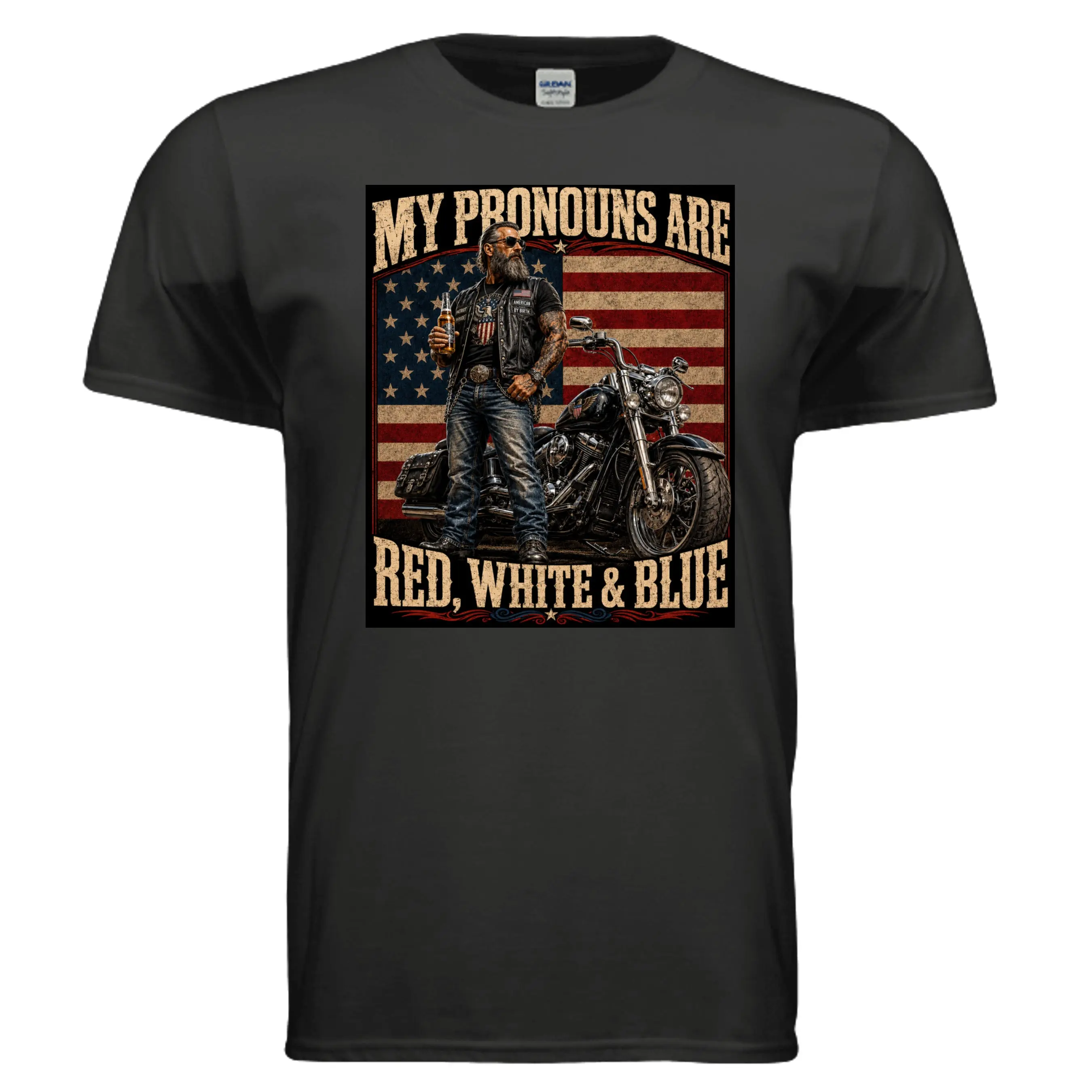 My Pronouns Are Red White And Blue