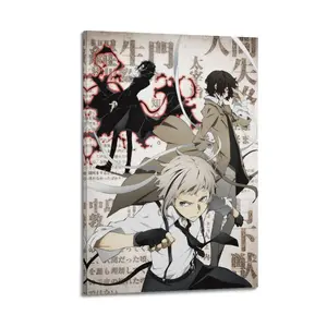 Bungo Stray Dogs Canvas Painting Oil Painting Wall Art Canvas Poster Decorative Painting Corridor Decoration Home