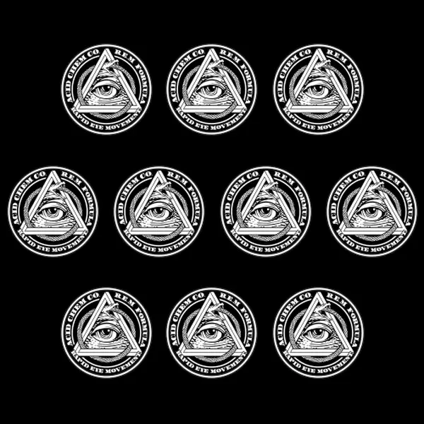 ACID STICKERS - REM