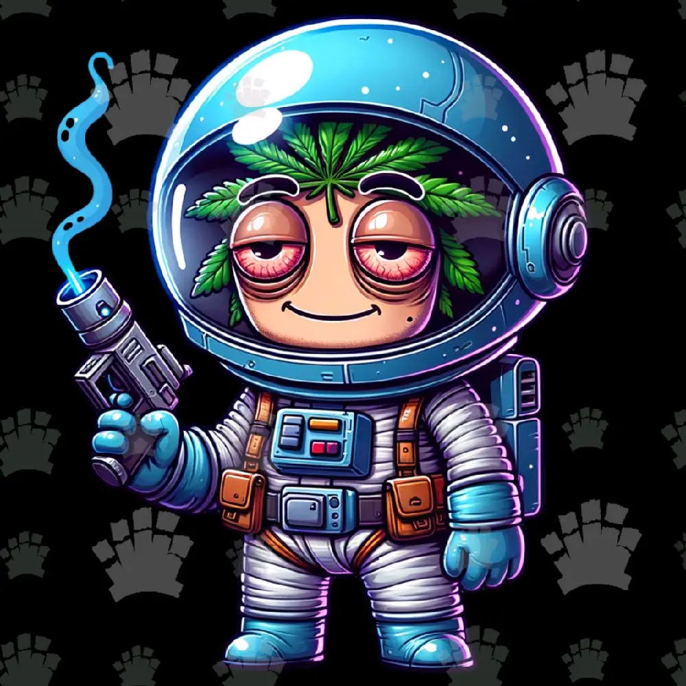 Space Man 420 DTF Heat transfer, press and peel, DIY, Shirt design
