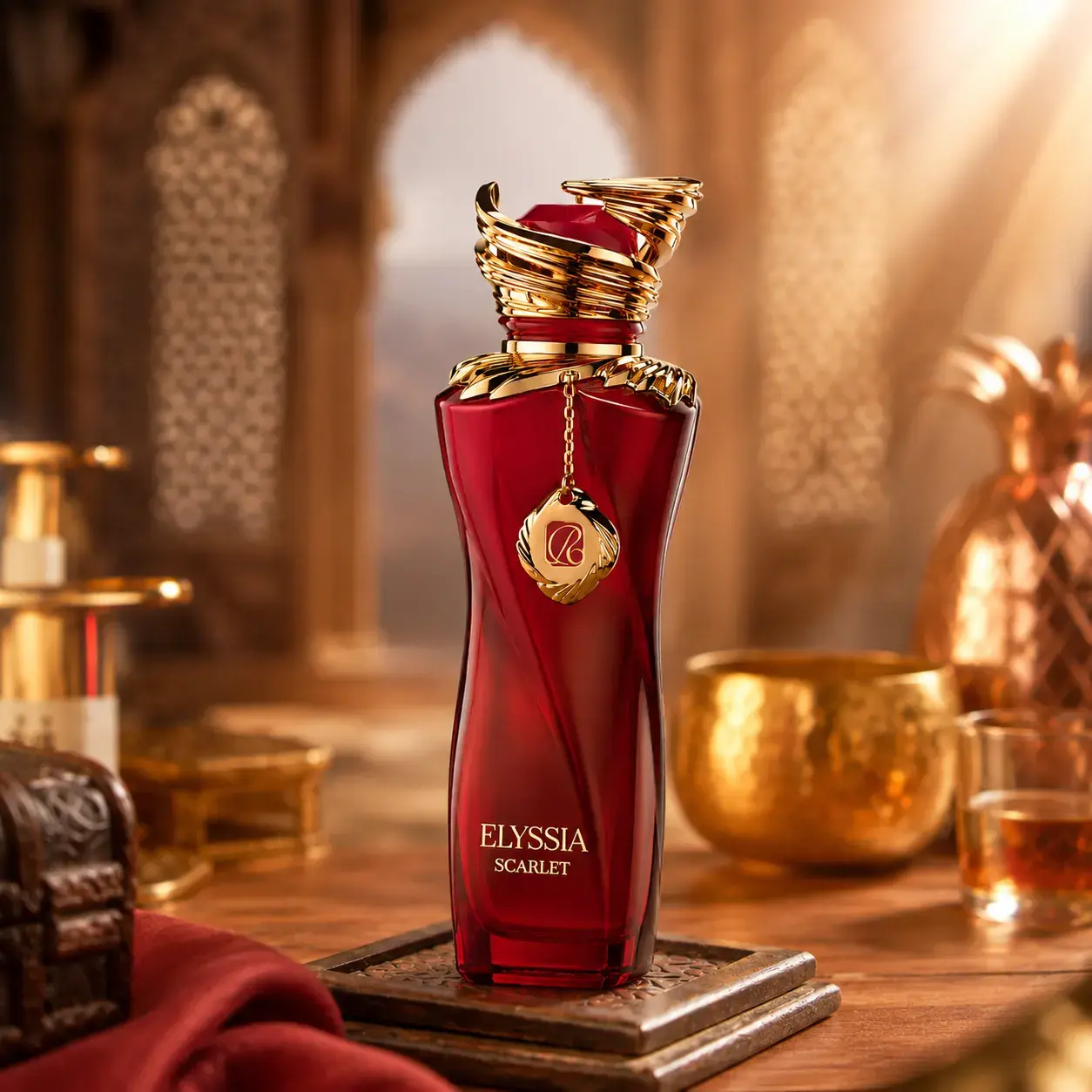 RiiFFS Elyssia Scarlet Extrait de Parfum for Women Long Lasting Fruity Floral Perfume with Cherry, Pepper & Vanilla Luxury Scent 100ml