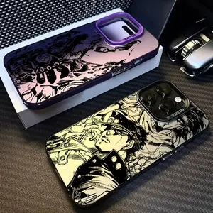JoJos Bizarre Adventure Art Anime Phone Cases For iPhone 17 Promax Pro Air 16 Plus 15 14 13 12 11 Shockproof Protective Cover Protection Soft Touch