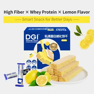 valentines day cookies ，Lemon Flavor，Low Sugar Snack Biscuits With Creamy Filling | Guilt-Free Treat For Office & Fitness | Crispy Outside, Soft Inside Cooky