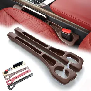 Veloquest Universal Car Seat Gap Filler & Storage Organizer, 2-in-1 Waterproof Interior Gap Plug Strip with Storage Groove