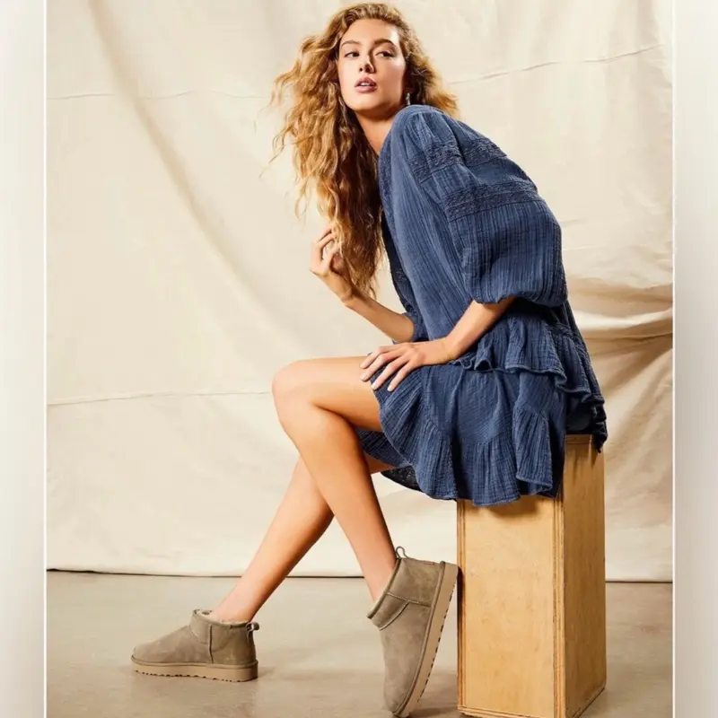denim dress free people - TikTok Shop