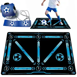 1 Set Football Soccer Training, Improved Ball Feel, Ball Control Training, Perfect Valentine's Day Gift, Easter Gift Indoor Training Mat