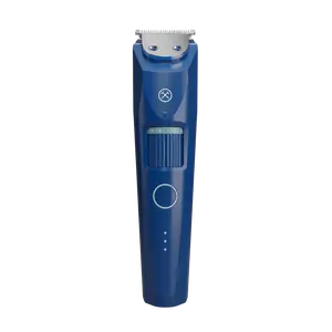 Dollar Shave Club For Your Beard Trimmer – Cordless Waterproof Beard & Facial Hair Trimmer with Adjustable-Length Dial (60 Length Options), Three Guards, USB-C Rechargeable Men's Grooming Kit