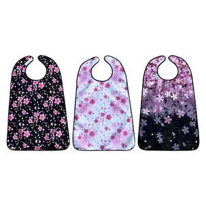 Adult Bibs for Eating, Reusable Water Washable Adjustable Easy to  Protection Clothing Protector, for Elderly