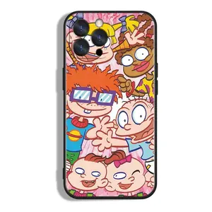 Tiny Adventures of Joy 90s Retro Style Custom Protective Case, compatible with Apple iPhone 17/16/15/14/13/12/11/X/XS/XS Max/16E. A perfect holiday gift for friends, family, and yourself. Available in multiple colors.