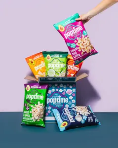 NEW Poptime Teaser Variety Popcorn Pack – Case of 6