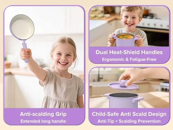 GOTOOFUN 4-Color Kids Real Mini Cooking Set (Ages 8-12) - Safe Montessori Kitchen Toy with Knife & Dishes | Halloween, Thanksgiving & Christmas Gift for Girls & Boys GOTOOFUN 4-Color Kids Real Mini Cooking Set (Ages 8-12) - Safe Montessori Kitchen Toy with Knife & Dishes | Halloween, Thanksgiving & Christmas Gift for Girls & Boys