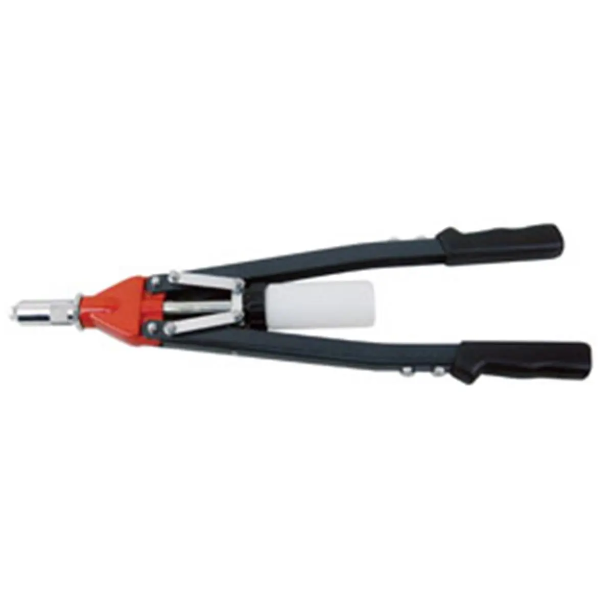 212 MAIN ATD-5842 Heavy-Duty 0.25 in. Long Handle Hand Riveter, Home Improvement Hardware Tool with 5 Nosepieces, Extra & Excellent Leverage for Aluminum, Industrial Metal Applications