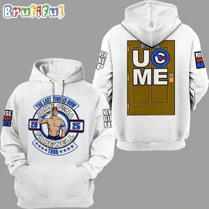 Wrestling Farewell Hoodie, Cena Inspired Graphic Sweatshirt, Bold Fan Pullover, Unisex Streetwear Outfit, Collector Gift Idea