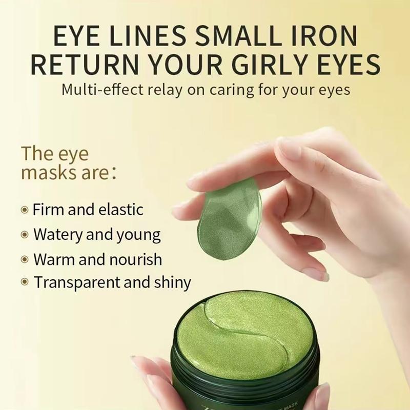 Avocado Moisturizing Eye bagMask,60pcs/set Under Eye Mask, Eye Care Product for Dark Eye Bags, Skin Care Gift Moisturizer Hydrating Comfort