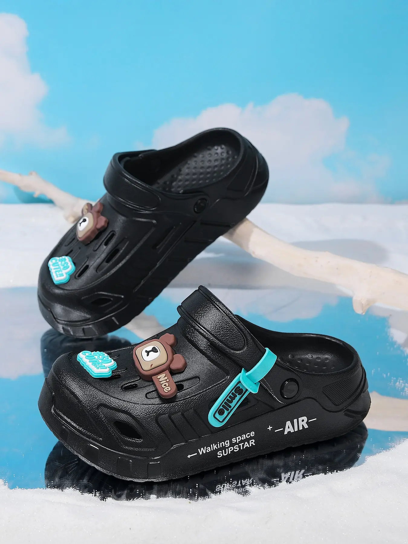 Valentine's Day Perfect Gift, Unisex All-Season Eva Sandals, Breathable Casual Walking Shoes, Anti-Slip Durable Indoor Outdoor Beach Slippers, Foot Clogs, Garden Clogs, Breathable Lightweight Clogs