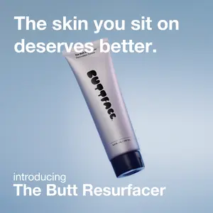 Buttface The Butt Resurfacer | The Viral Butt-Care Brand, Now on TikTok Shop | Facial-Grade Microdermabrasion with Volcanic Sand