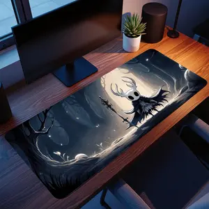 Hollow Knight Gaming Mouse Pad: Spill-Resistant, Non-Slip - Gaming Accessories, Perfect Gift for Fans, Desk Mat for Setup