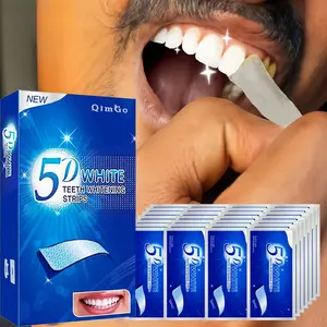 New 5D multi-specification teeth whitening stickers, portable box, deep cleaning of teeth, fresh breath