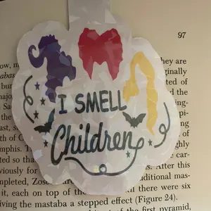I smell children magnetic bookmark