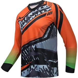Offroad jersey racing shirts motocross jersey bmx long sleeve sportswear  downhill mtb jersey speed mx gear enduro jersey bike dh cycling jerseys