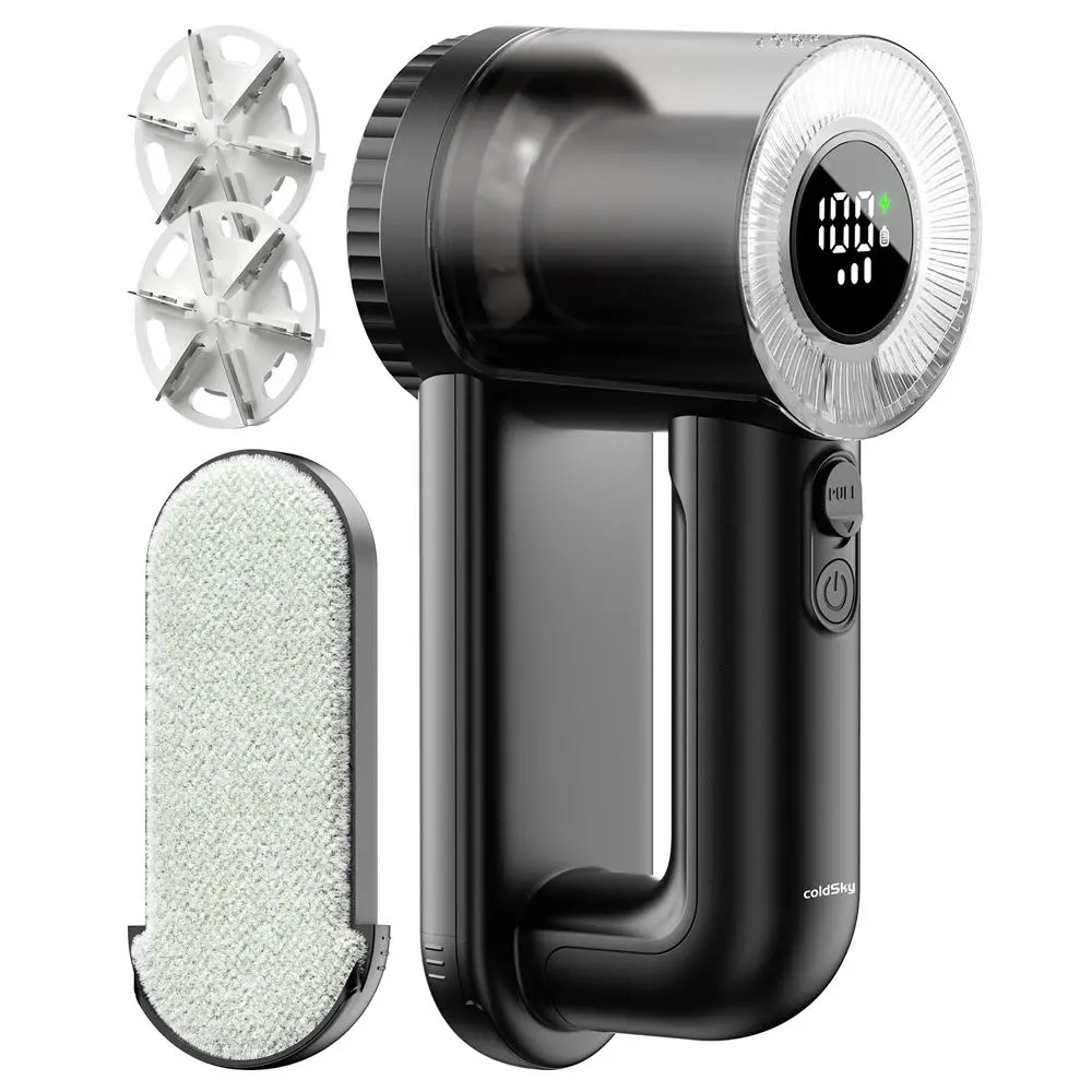 Rechargeable Fabric Shaver / Electric Lint Remover W/ Digital Display