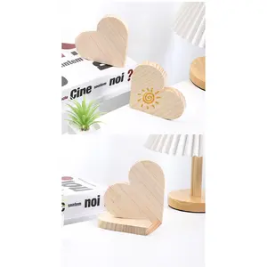 DIY Blank Wood Slices: Creative Round Wood Crafts for Christmas Decor & Handmade Gifts