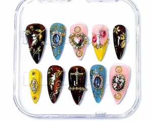 Angelcore Handmade Reusable Press on Nails