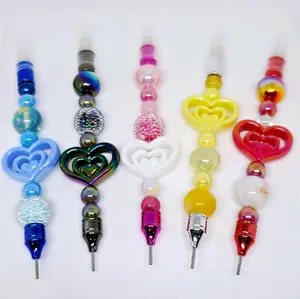 Rhinestone Dotting Tool Wax Pen with heart for Diamond Painting or Nail Art