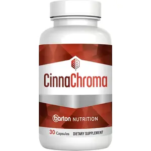 CinnaChroma Blood Sugar Support Supplement - Cinnamon Capsules with Chromium Picolinate Plus Vitamin D3 and K2