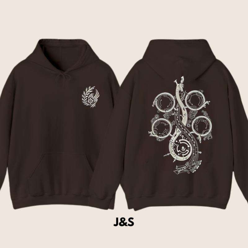 Monster Hunter Wilds Hoodie | Gaming Fan Art Unisex Merch, Video Game shirt, Unisex Gamer Tee Menswear, Gift For Fan Gaming