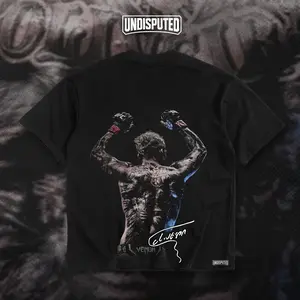 UNDISPUTED Charles "Do Bronx" Oliveira Champion Signature Heavy Cotton T-shirt MMA Fight Night Shirt Fan Apparel Classic Pump Cover Oversized Gift For Fans DTG Printed