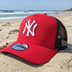 Vintage Style MLB Baseball Cap – NY Yankees LA Dodgers Snapback Hat, Flat Brim Adjustable Streetwear Hip Hop Fashion