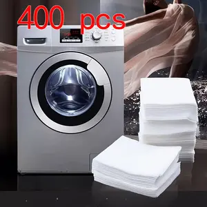 400 sheets/200 sheets/150 sheets/100 sheets/50 sheets of coloured laundry paper, anti-stain laundry paper, dye collector laundry paper - allows for mixed washing and prevents colour loss - fragrance free