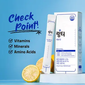 LINGTEA Hydration Drink Mix | 10 Sticks (Lemon Flavor)