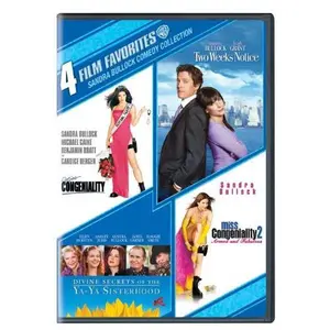 USED-Sandra Bullock Comedy Collection 4 Movie Pack. Miss Congeniality, Two Weeks Notice, Devine Secrets Ya-ya Sisterhood, Miss Congeniality 2 (DVD)