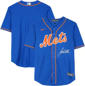 Jett Williams New York Mets Autographed Blue Nike Replica Jersey - Fanatics Authentic Certified