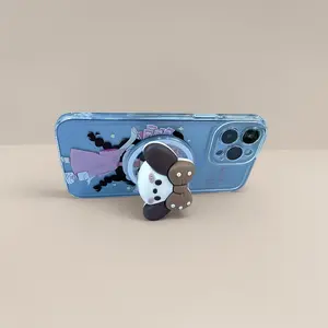 Adjustable cartoon cute magnetic phone stand