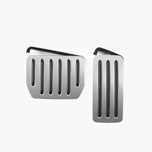 TPARTS Self-flip Lock Aluminum Performance Foot Pedal Cover