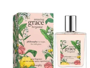 philosophy amazing grace bergamot eau de toilette - bright & floral women's perfume - with notes of bergamot, lily of the valley & musk - long lasting fragrance
