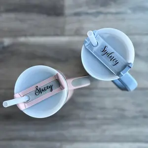 Personalized Acrylic Top Piece for Stanley Tumbler