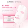 [New Launch] SKINTIFIC Niacinamide Brightening Daily Mask 10-minute daily brightening treatment uneven skin tone 30pcs/box, Cruelty-Free, Black Friday Gifts, Holiday Gifts
