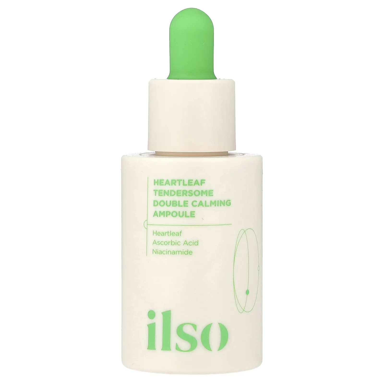 ilso Heartleaf Tendersome Double Calming Ampoule, 1.01 fl oz (30 ml)